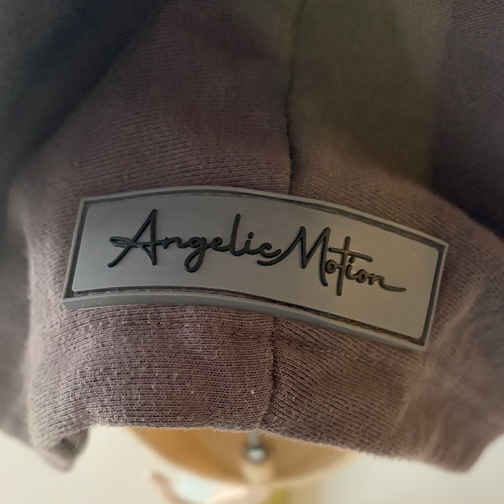 Angelic Motion  “Motion keeps me in Motion” hoodie Med genesis collection grey - Picture 4 of 9
